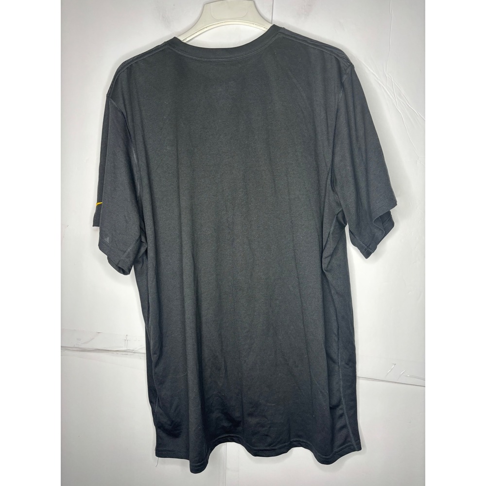 Nike NFL Pittsburgh Steelers Dri-FIT Shirt Mens XXL Gray Striped Performance Tee - Picture 5 of 7